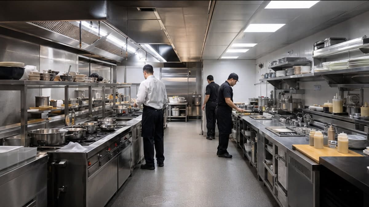 设备跨区域调拨：设备管理人才培养与梯队建设配图，丰智达商用厨房设备应用场景