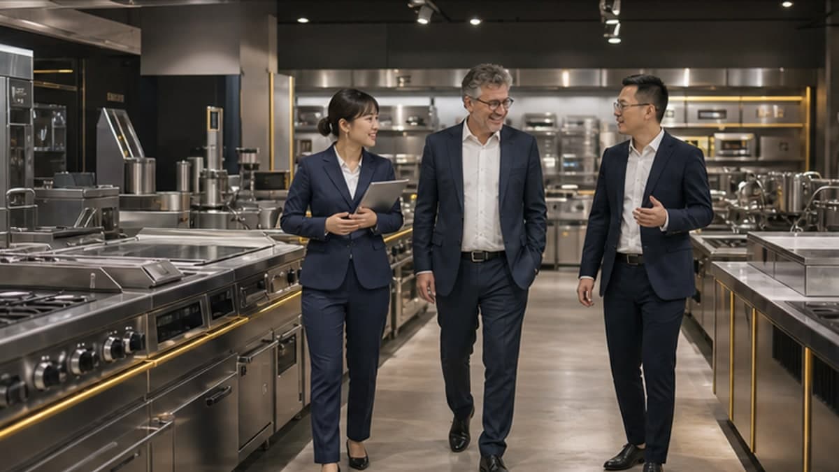 商用厨房设备技术成熟度曲线：商用厨房设备行业数字化转型报告配图，丰智达商用厨房设备应用场景