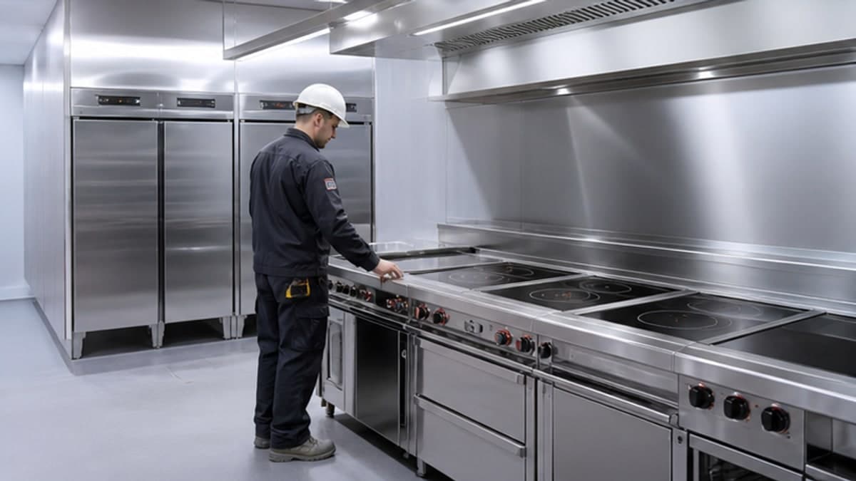 Commercial Fryer vs Commercial Griddle IP Rating Comparison: Protection Level & Cleaning Ease: Hotel Kitchen Edition cover image for Fengzhida commercial kitchen equipment guide