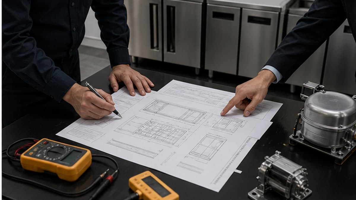Commercial Dishwasher Control System Explained: PLC/HMI/Sensor Selection: Dealer Partnership Edition cover image for Fengzhida commercial kitchen equipment guide