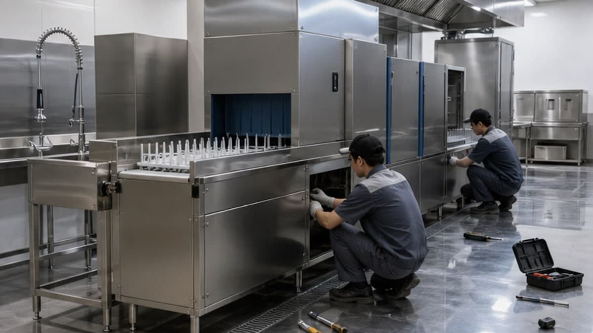 Commercial Kitchen Equipment: Product Packaging & Transport Protection: Maintenance Checklist Edition - Field Guide 2 cover image for Fengzhida commercial kitchen equipment guide