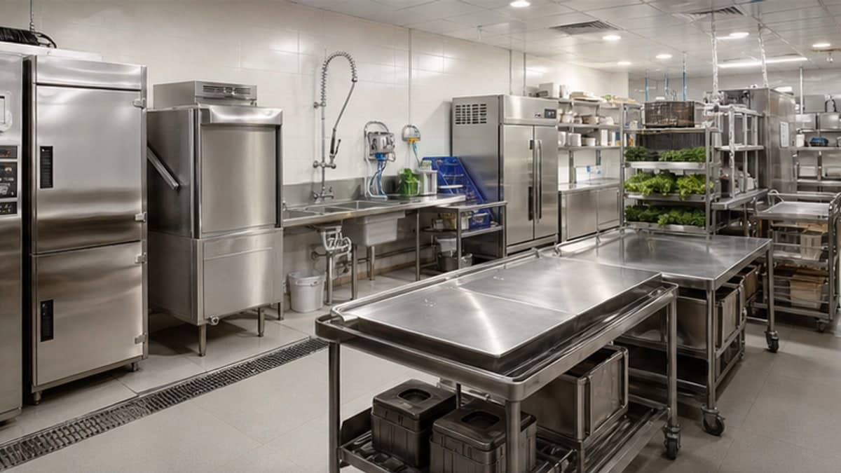Commercial Kitchen Equipment: Equipment Spare Parts Inventory Optimization: Canteen Kitchen Edition - Field Guide 2 cover image for Fengzhida commercial kitchen equipment guide