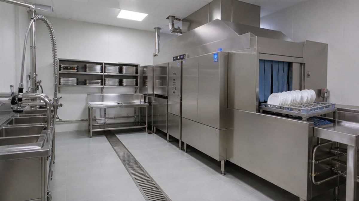 设备能耗管理：安全预防：节能配置版配图，丰智达商用厨房设备应用场景