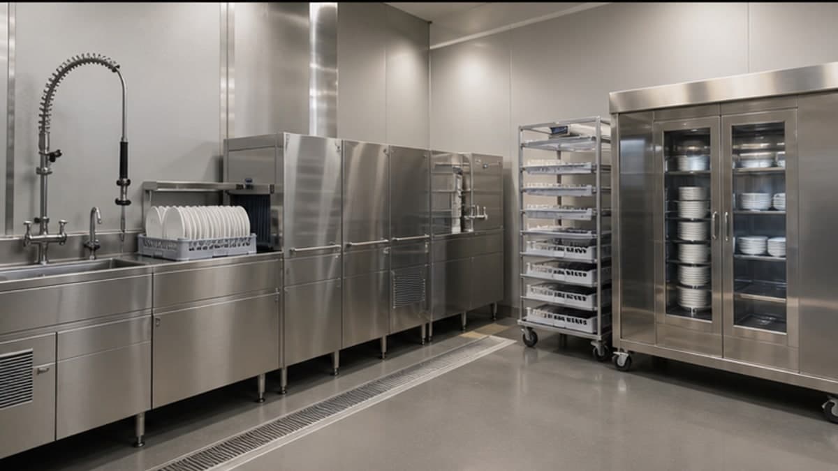 Commercial Cooking Equipment vs Commercial Kitchen Equipment Selection Chart: Understand Differences at a Glance: Hotel Kitchen Edition cover image for Fengzhida commercial kitchen equipment guide