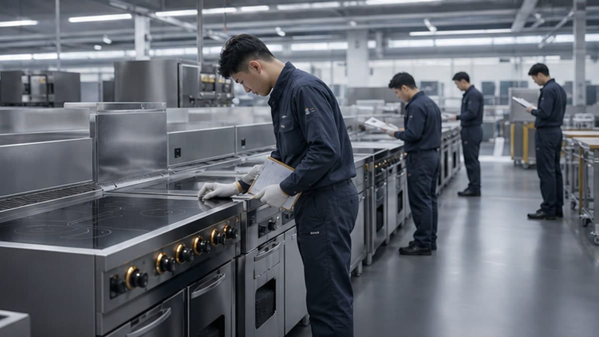 Same-Price Commercial Cooking Equipment vs Commercial Kitchen Equipment Performance Test: Let Data Speak: Canteen Kitchen Edition cover image for Fengzhida commercial kitchen equipment guide