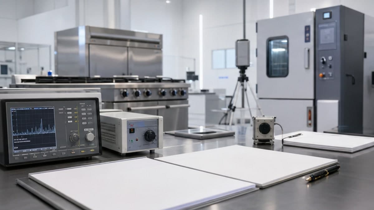 Commercial Kitchen Equipment Noise Standards & Test Data: Compliance for Different Scenarios: Dealer Partnership Edition cover image for Fengzhida commercial kitchen equipment guide