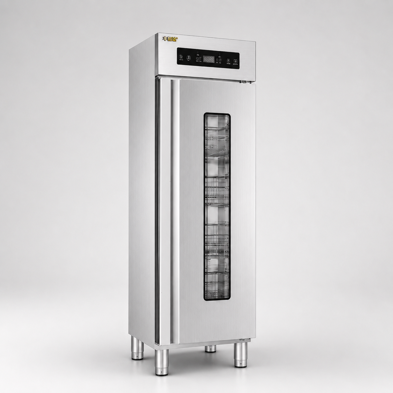 Vertical Disinfection Cabinet 700C Touch Gesture 4-Deep Basket product image