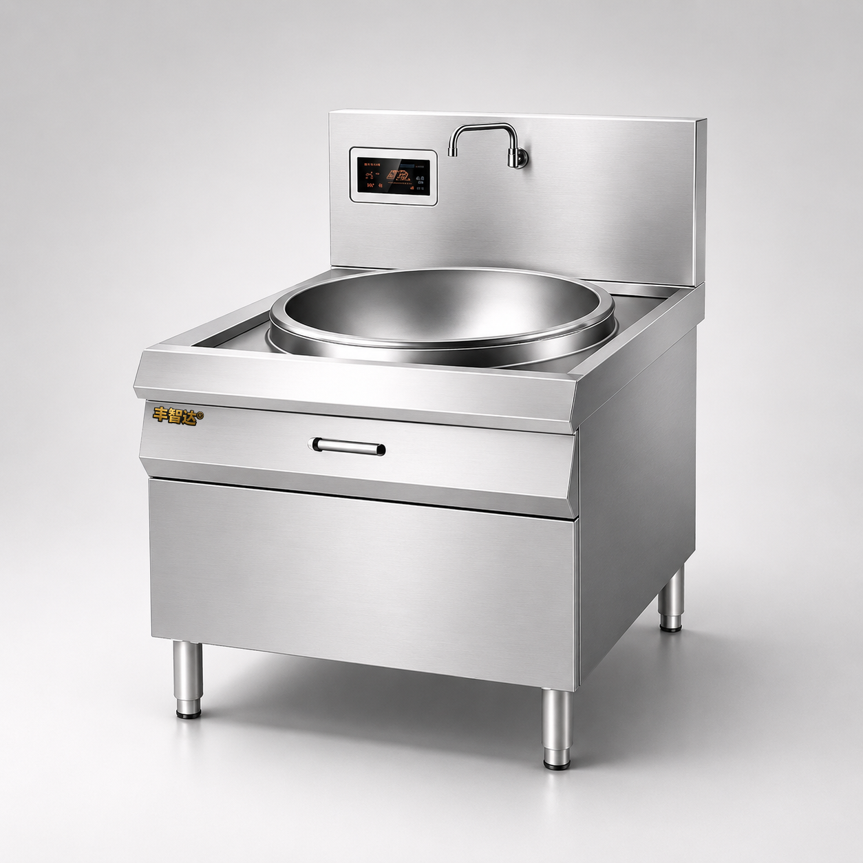 商用电磁大锅灶70cm纯铜线圈15KW